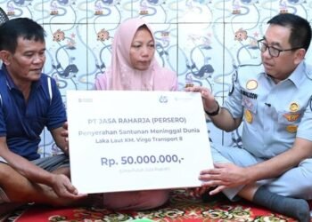 Jasa Raharja salurkan santunan kepada korban KM Virgo Transport 8
