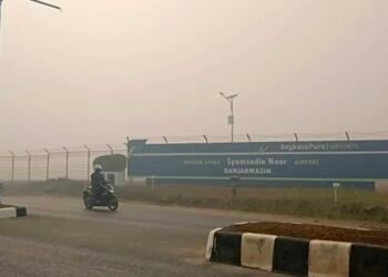 Penerbangan disejumlah daerah terganggu akibat asap karhutla