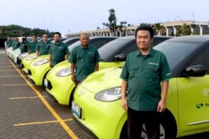 Mobil listrik GrabCar