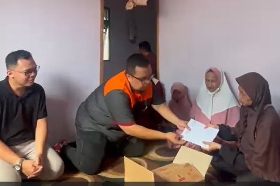 Santunan relawan karhutla